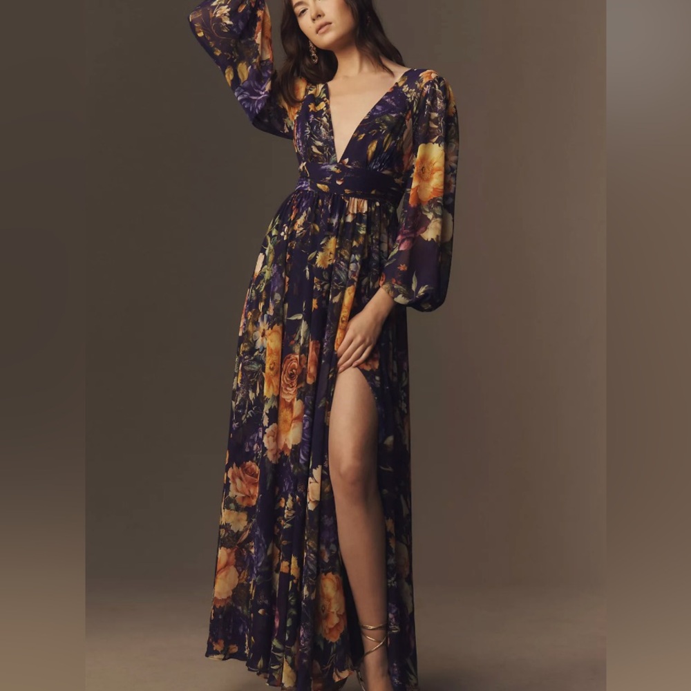 Anthropologie BHLDN Mae Maxi Dress